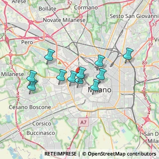 Mappa 20145 Milano MI, Italia (2.87273)