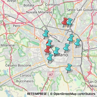 Mappa 20145 Milano MI, Italia (3.11636)