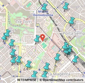 Mappa 20145 Milano MI, Italia (0.722)