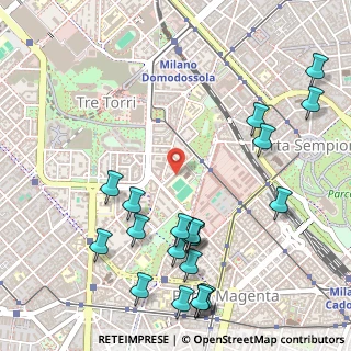 Mappa 20145 Milano MI, Italia (0.6595)