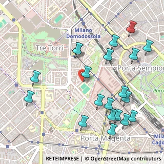 Mappa 20145 Milano MI, Italia (0.607)