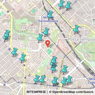 Mappa 20145 Milano MI, Italia (0.733)