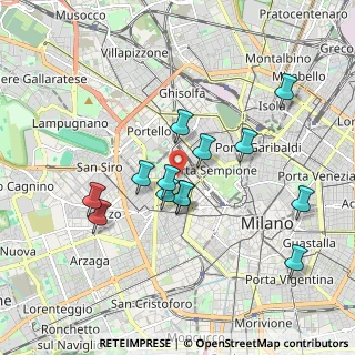 Mappa 20145 Milano MI, Italia (1.68385)