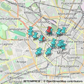 Mappa 20145 Milano MI, Italia (1.3855)