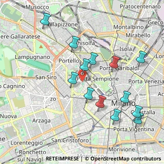 Mappa 20145 Milano MI, Italia (2.07923)