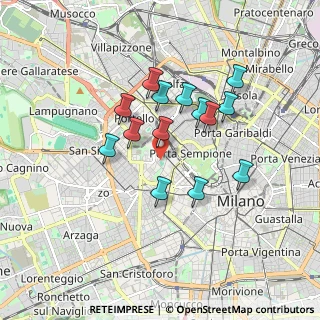 Mappa 20145 Milano MI, Italia (1.47571)