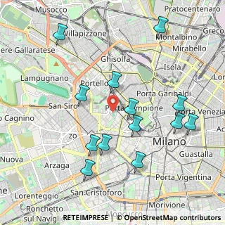 Mappa 20145 Milano MI, Italia (2.10615)