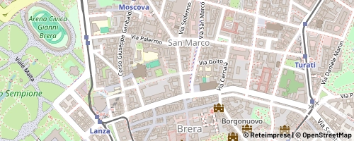 Mappa Milan