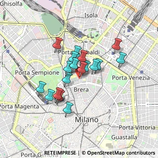 Mappa Via Ancona, 20121 Milano MI, Italia (0.651)