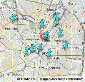 Mappa Via Cernaia, 20121 Milano MI, Italia (1.56846)