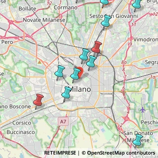 Mappa Via Cernaia, 20121 Milano MI, Italia (5.57214)