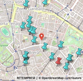 Mappa Via Cernaia, 20121 Milano MI, Italia (0.574)