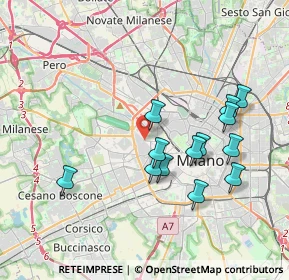 Mappa Piazza Amendola Giovanni, 20149 Milano MI, Italia (3.58692)