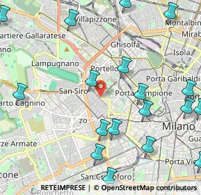 Mappa Piazza Amendola Giovanni, 20149 Milano MI, Italia (2.80722)