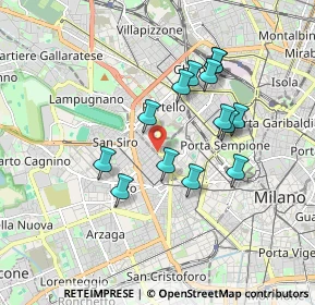 Mappa Piazza Amendola Giovanni, 20149 Milano MI, Italia (1.57286)