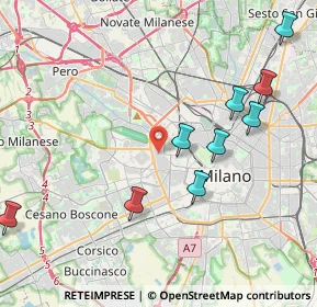 Mappa Via G. Pelizza da Volpedo, 20149 Milano MI, Italia (5.34455)