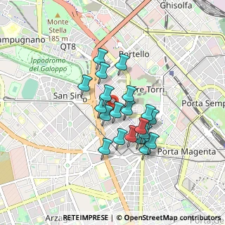 Mappa Via G. Pelizza da Volpedo, 20149 Milano MI, Italia (0.6385)