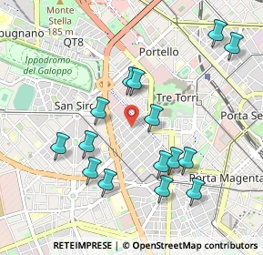 Mappa Via G. Pelizza da Volpedo, 20149 Milano MI, Italia (0.99067)