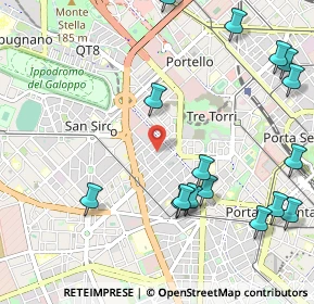 Mappa Via G. Pelizza da Volpedo, 20149 Milano MI, Italia (1.32375)