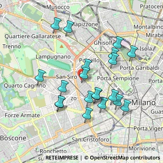 Mappa Via G. Pelizza da Volpedo, 20149 Milano MI, Italia (1.879)