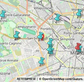 Mappa Via G. Pelizza da Volpedo, 20149 Milano MI, Italia (2.49923)