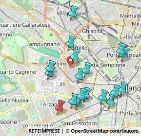 Mappa Via G. Pelizza da Volpedo, 20149 Milano MI, Italia (2.06556)