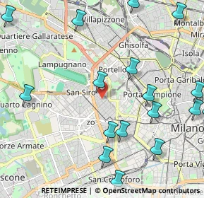 Mappa Via G. Pelizza da Volpedo, 20149 Milano MI, Italia (2.87611)