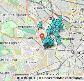 Mappa Via G. Pelizza da Volpedo, 20149 Milano MI, Italia (1.136)