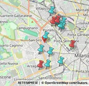 Mappa Via G. Pelizza da Volpedo, 20149 Milano MI, Italia (1.78643)