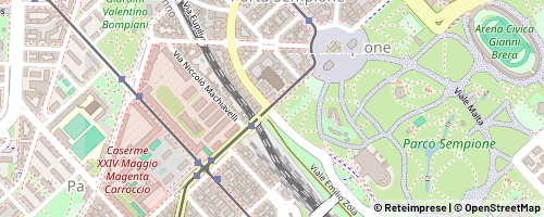 Mappa Milano