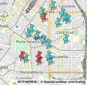 Mappa Via Antonio Baldissera, 20129 Milano MI, Italia (0.906)