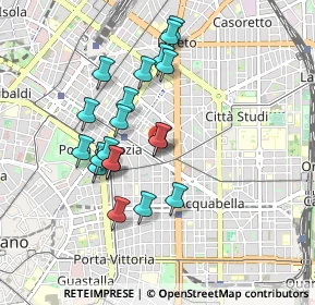 Mappa Via Antonio Baldissera, 20129 Milano MI, Italia (0.8015)