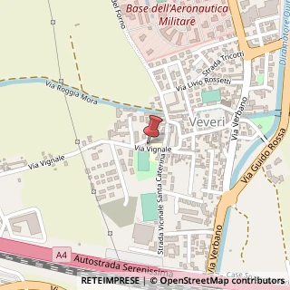 Mappa Strada Vicinale Santa Caterina, 4, 28100 Novara, Novara (Piemonte)