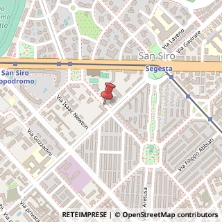 Mappa Via Bernardo Zamagna,  11, 20148 Milano, Milano (Lombardia)