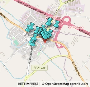 Mappa Via Giuseppe Garibaldi, 36040 Grisignano di Zocco VI, Italia (0.2295)