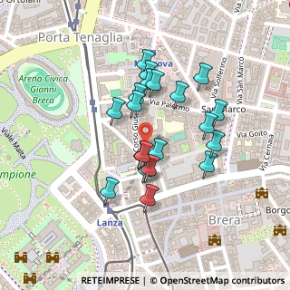 Mappa Piazza S. Simpliciano, 20121 Milano MI, Italia (0.185)