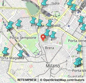 Mappa Piazza S. Simpliciano, 20121 Milano MI, Italia (1.426)