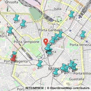 Mappa Piazza S. Simpliciano, 20121 Milano MI, Italia (1.272)