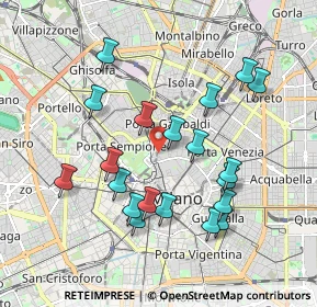 Mappa Piazza S. Simpliciano, 20121 Milano MI, Italia (1.85)