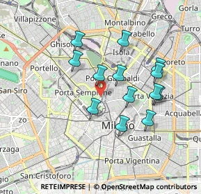 Mappa Viale Gerolamo Bartolomeo Gadio, 20121 Milano MI, Italia (1.60462)