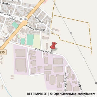Mappa Via Molini Emili, 18, 25030 Lograto, Brescia (Lombardia)