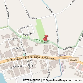 Mappa Via Breda, 38, 10010 Burolo, Torino (Piemonte)