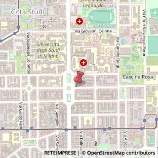 Mappa Via Gaetano Strambio, 3, 20133 Milano, Milano (Lombardia)