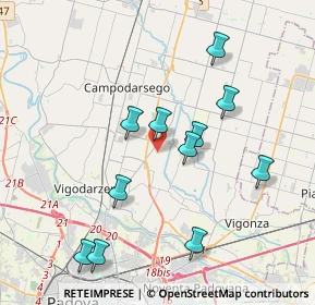 Mappa Via Botte, 35011 Campodarsego PD, Italia (3.82)