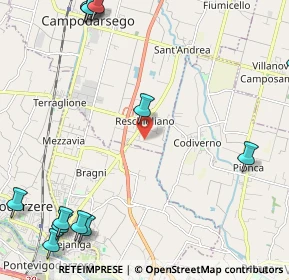 Mappa Via Botte, 35011 Campodarsego PD, Italia (3.34154)