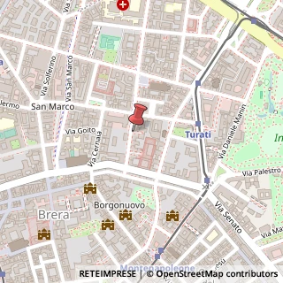 Mappa Corso di Porta Nuova, 18, 20121 Milano, Milano (Lombardia)