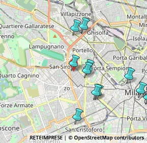 Mappa Via Mosè Bianchi, 20149 Milano MI, Italia (2.23917)