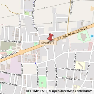 Mappa Via Simone da Corbetta, 23, 20011 Corbetta, Milano (Lombardia)