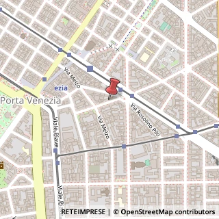 Mappa Via Lambro, 13, 20129 Milano, Milano (Lombardia)