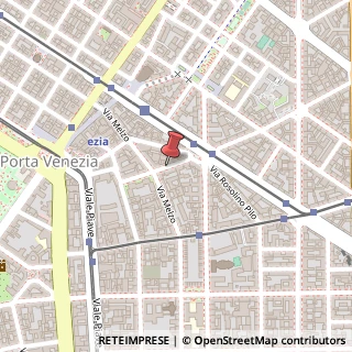 Mappa Via Lambro,  11, 20129 Milano, Milano (Lombardia)